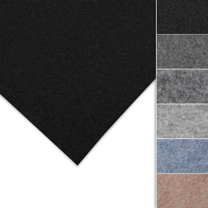 Moquette acoustique adhésive blanc pour sellerie auto camping car