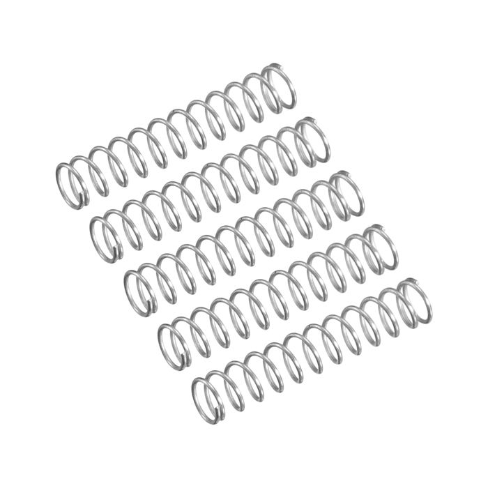 15pcs Ressort Compression Acier Inox 304 7mm OD 0.7mm Fil 35mm Longueur Libre