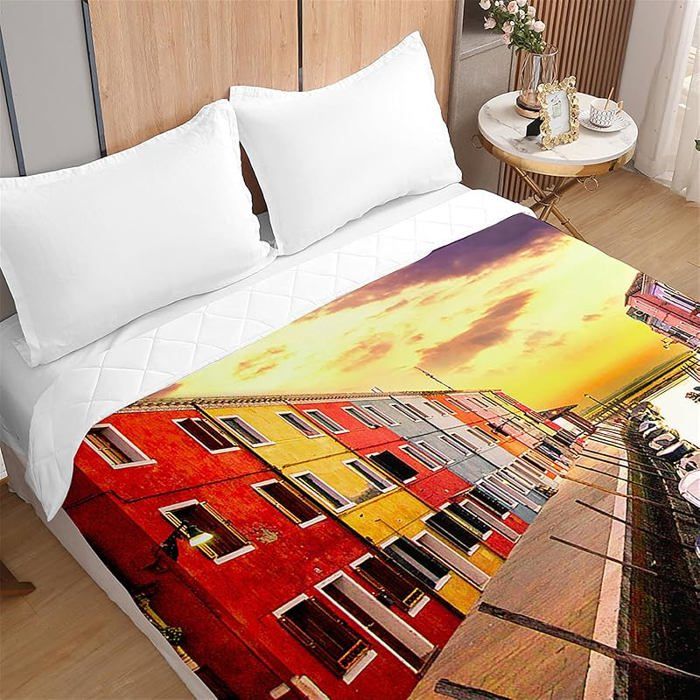 Dessus De Lit Fait Main - Scrappy Granny - 48,5" X 58,5" - Multicolore - NEUF