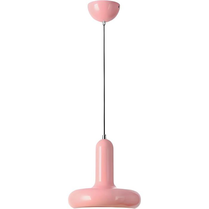 Suspension Luminaire - UNDERSCORE - Moderne - Rose - Douille E27 - Câble Réglable 150cm Suspension Luminaire - UNDERSCORE - Moderne - Rose - Douille E27 - Câble Réglable 150cm