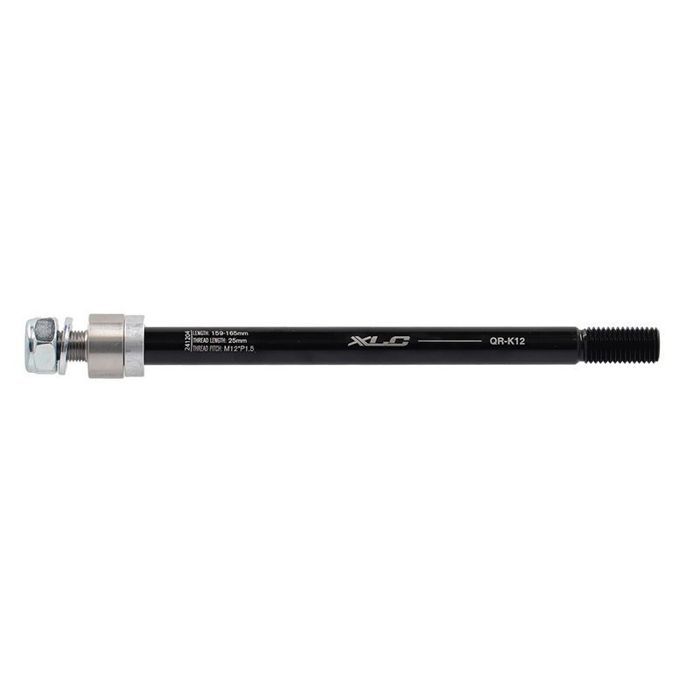 Axe traversant - XLC - QR-K12 - M12x1.5 - 159–165 mm - Shimano 142/148 mm