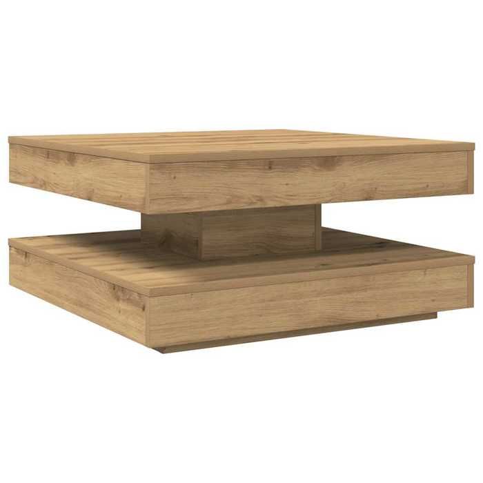 Haut de gamme - Table basse de salon - VIDAXL - Contemporaine - grand espace - rotative à 360 degrés - chêne artisanal -