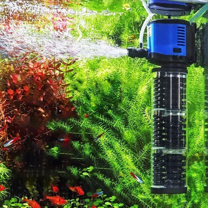 Comparer les prix de Filtre dAquarium Puissant 1500F pour Grands Bacs (75-200 Gallons) Pompe Submersible et Générateur de Vagues .