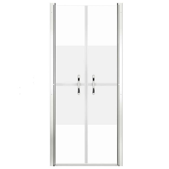 Vidaxl Porte de douche ESG Demi-dépoli 76x190cm - vue 2