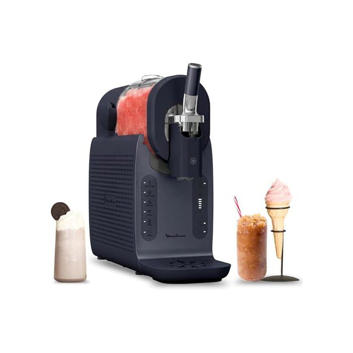 Freezi Machine à glaces et boissons glacées Instantané 5 programmes Glaces à litalienne Yaourts glacés Granités