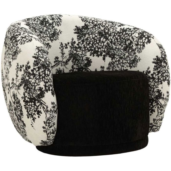Fauteuil en tissu Oriental 90 x 78 x 74 cm