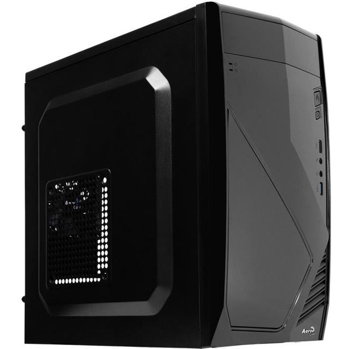 BOITIER PC Mini Tour AEROCOOL - Noir - Format Micro ATX