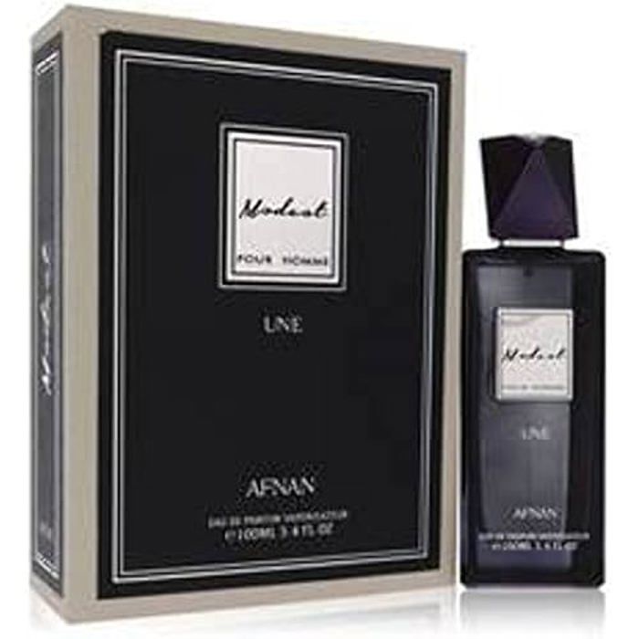 Parfum pour homme - AFNAN - Modest Pour Homme Une - Eau de parfum - 100 ml - Oriental ambré gourmand
