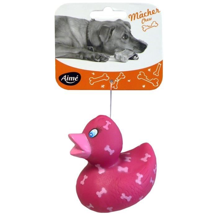 Comparer les prix de AIME Jouet canard vinyl 8cm - Pour chien