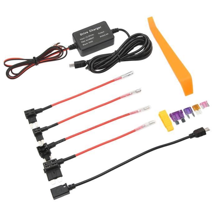 Kit Câblage Caméra Embarquée Botslab - Pour Modèle G980H, Protection Parking, Anti-décharge Batterie