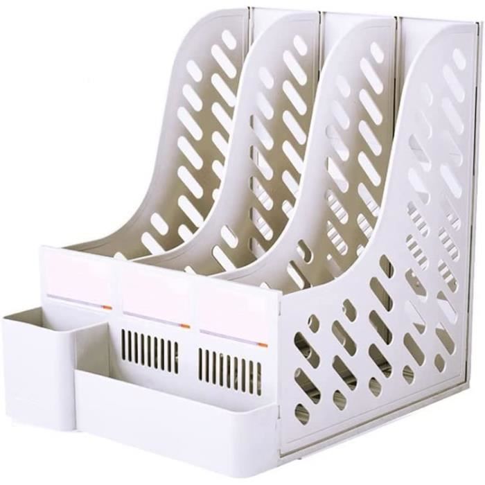 Organisateur Tiroir,Porte-revues De Bureau, Boîte De Rangement De Documents De Livres Imprimés