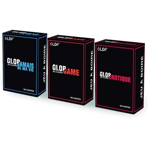 Glop 500 Cartes - Jeux de Société Adulte - Jeu Alcool - pour Animer Soirées  et A 