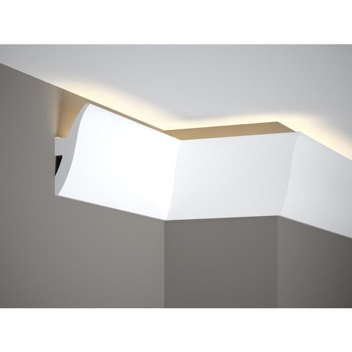 C360 Corniche plafond polyuréthane Orac Decor Luxxus - 2x6x200cm (h x p
