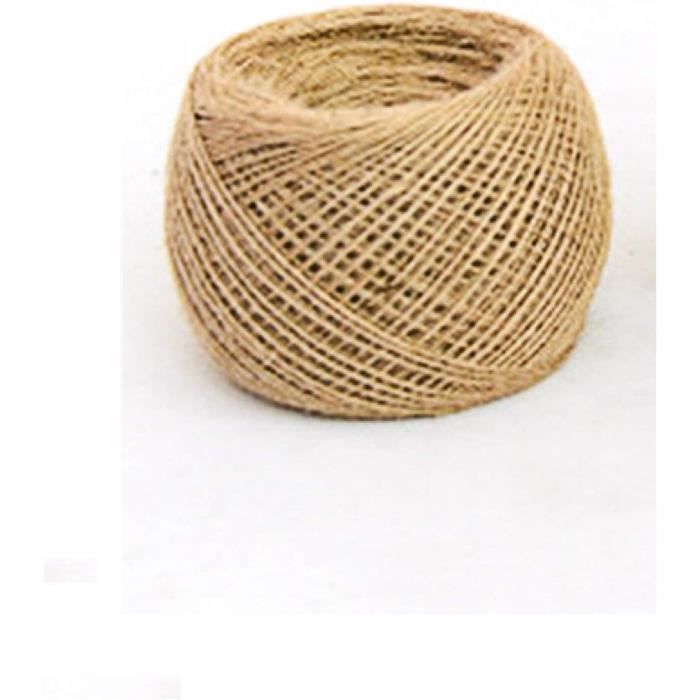 20 Cordes D'amadou En Jute - Allume-feu De Survie Pour Camping Et Barbecue