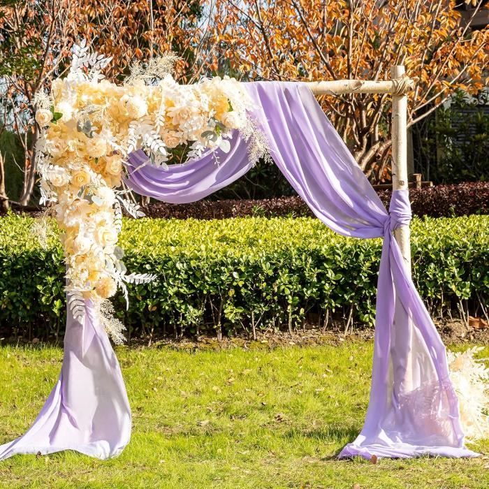Ebeta Cantonnière De Mariage Décoration à Main Levée Pour Arc De Mariage & Arc De Mariage