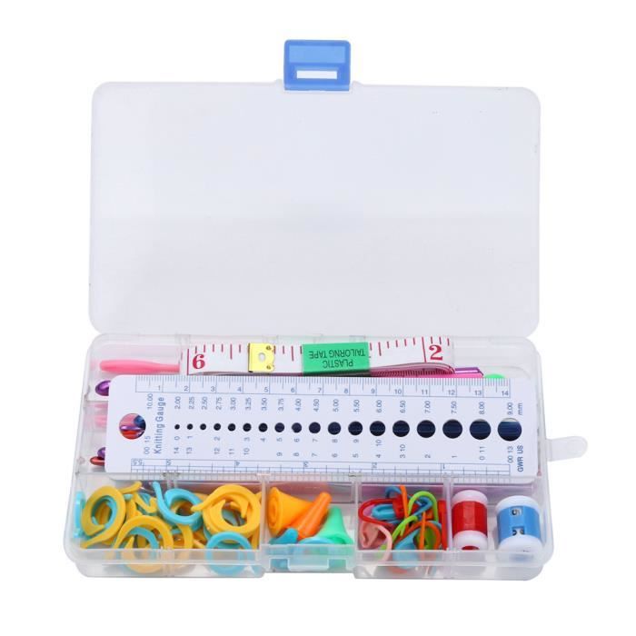 Coopay Ergonomische haaknaalden - Soft Grip Set met 9 maten: 2,0 mm - 6,0 mm UK voor beginners en dikke wol