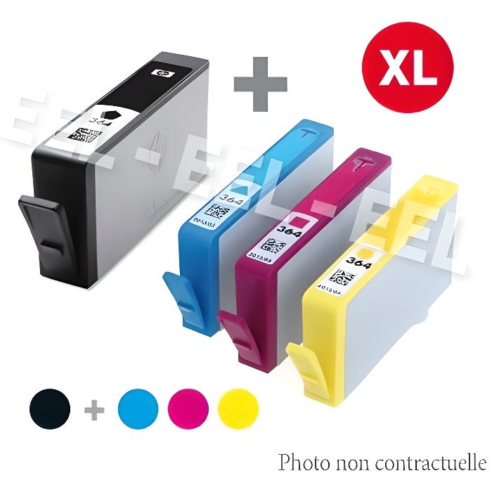 Pack pour HP 364 XL - Achat / Vente pack cartouches pack pour HP