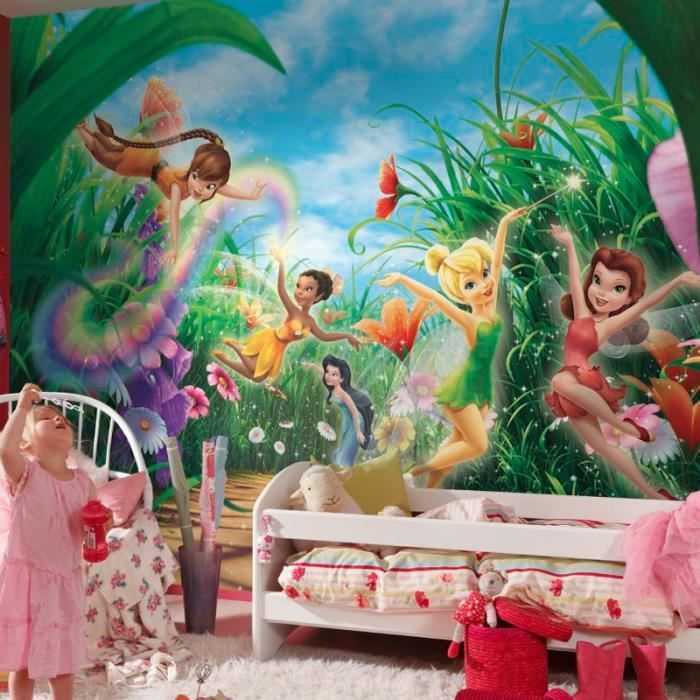 Papier Peint Happy Day Fée Clochette Disney Fai