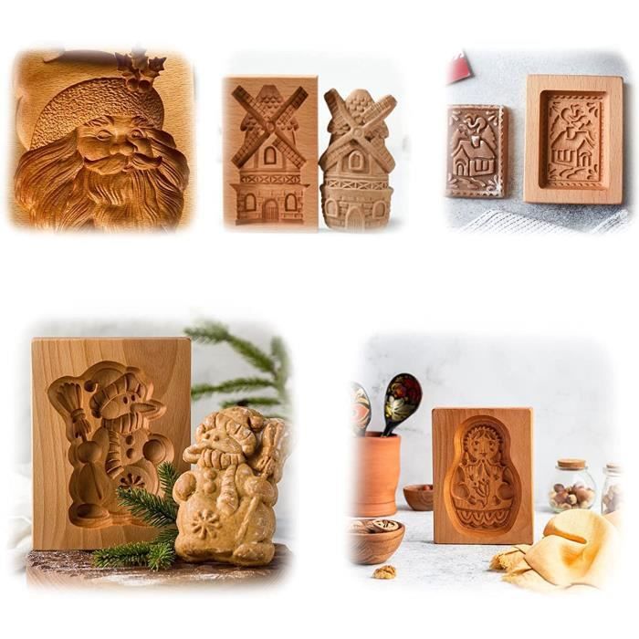 Janod Atelier Biscuits En Bois – Set Pâtisserie Avec 10 Biscuits, 8 Saveurs, Plateau, Spatule, Gant, Dès 3 Ans, FSC