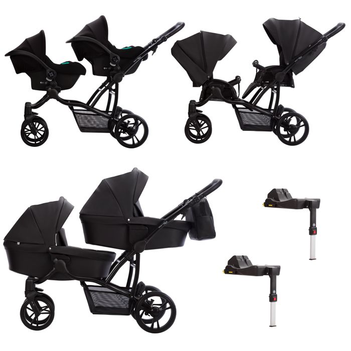 Poussette combin e 4 en 1 pour jumeaux Bebetto42 PRO version 2024