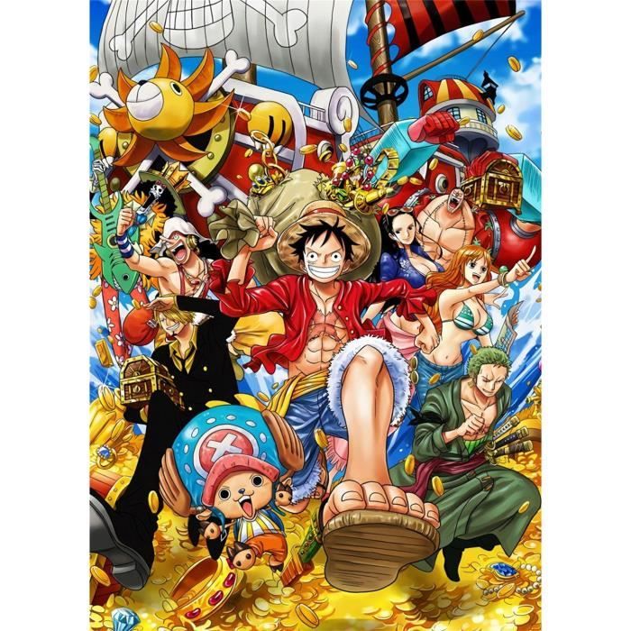 Bts 409 5d Diy One Piece Luffy Kit De Peinture Numerique Pour Adultes Cadeaux De Decoration Murale Taille 40x50cm Cdiscount Beaux Arts Et Loisirs Creatifs