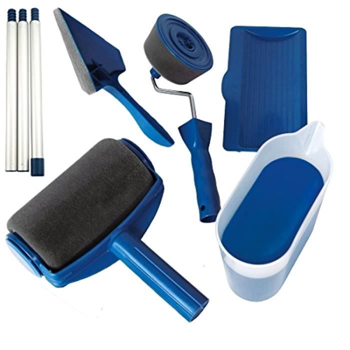 Peinture Porte Pinceau avec Stockage de Brosse Palette et Brosse à eau  Parfait pour Peinture Maison et Extérieure Supports pour pinceaux  Fournitures de bureau