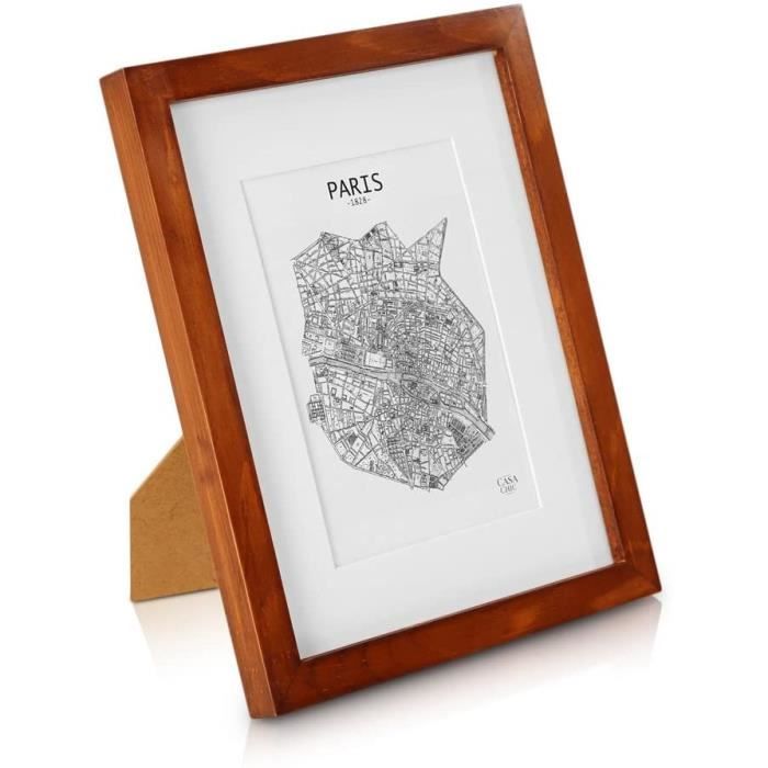 Antic By Casa Chic - Cadre Original 25x20 Cm En Bois Massif