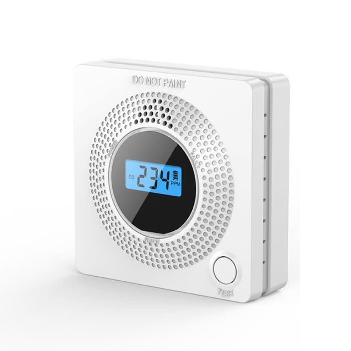 Détecteur de Gaz Connecté WiFi Intelligent, Détecteur de Fuite de Gaz Naturel/Méthane/GPL/Carbone, Écran LCD, Alarme 85dB, Compatible APP Détecteur de Gaz Connecté WiFi Intelligent, Détecteur de Fuite de Gaz Naturel/Méthane/GPL/Carbone, Écran LCD, Alarme 85dB, Compatible APP