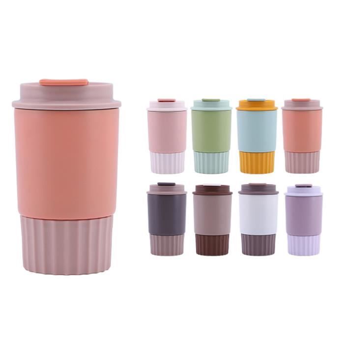 Tasse à café - AYKRM - Isolée - 12oz - Antidéversé - Acier inoxydable
