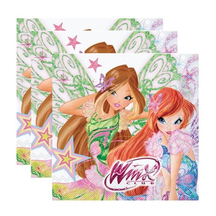 Serviettes En Papier Winx Club 33 X 33 Cm Serviettes En Papier Winx Club 33 X 33 Cm Cdiscount Maison Serviettes En Papier Winx Club 33 X 33 Cm Serviettes En Papier Winx Club 33 X 33 Cm Cdiscount Maison