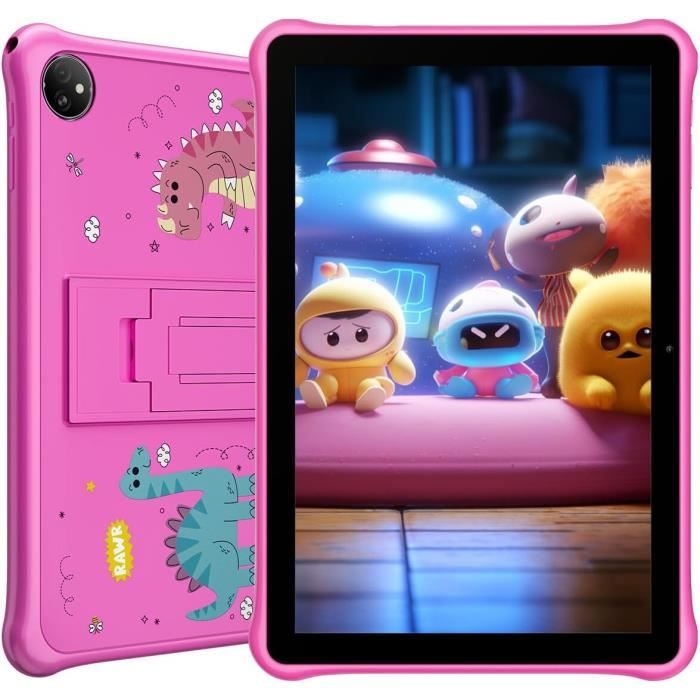 Blackview Tab 30 Kids Tablette Android 101 IPS écran 6Go+64Go 128Go Carte SD ExterneWiFi 6 BluetoothRose