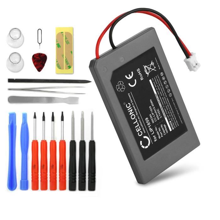 Batterie Remplacement 350mAh 3.7V Pour Casque Unisar DH900, Sonumaxx 2.4 PR, TechniSat STEREOMAN ISI 2/3 - 5