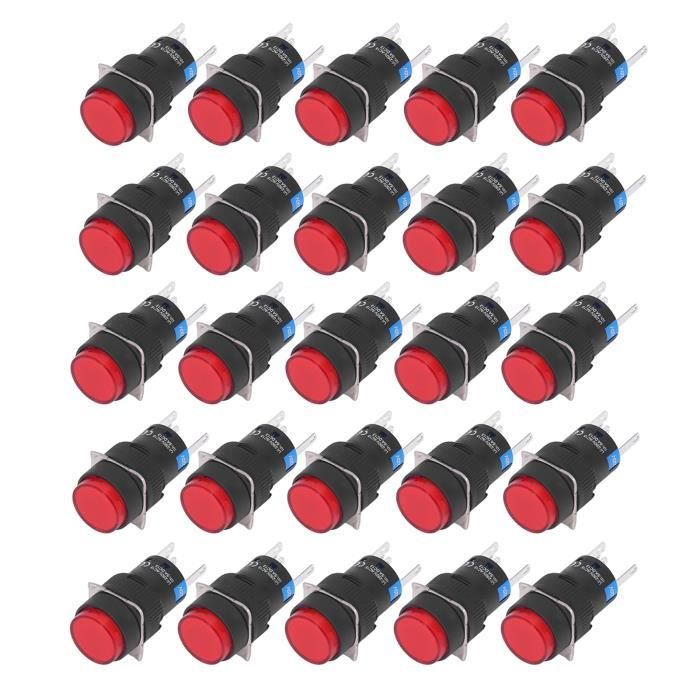 Interrupteur Bouton-poussoir Vert Pour Meuleuse - Normalement Ouvert, Compatible Biro AFMG