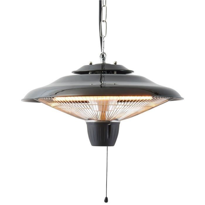 Parasol chauffant electrique suspendu clearance