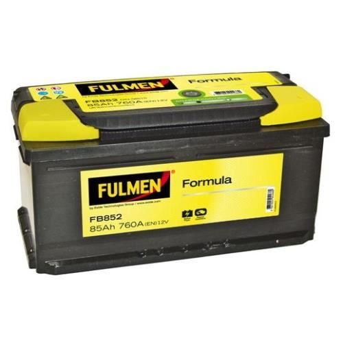 Batterie démarrage Fulmen FA612 12V 60AH 600A