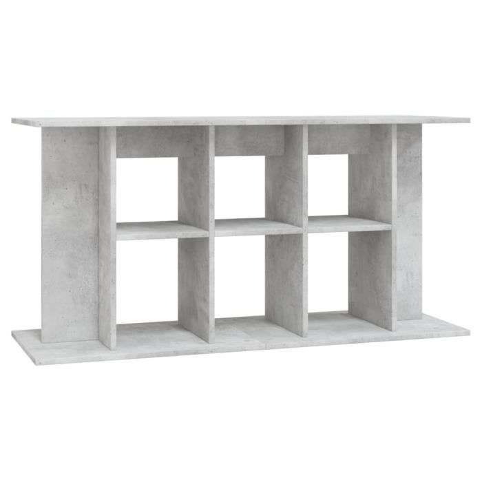 Meilleurs prix pour BAO Support pour aquarium gris béton 120x40x60 cm bois d'ingénierie - 7358244600955