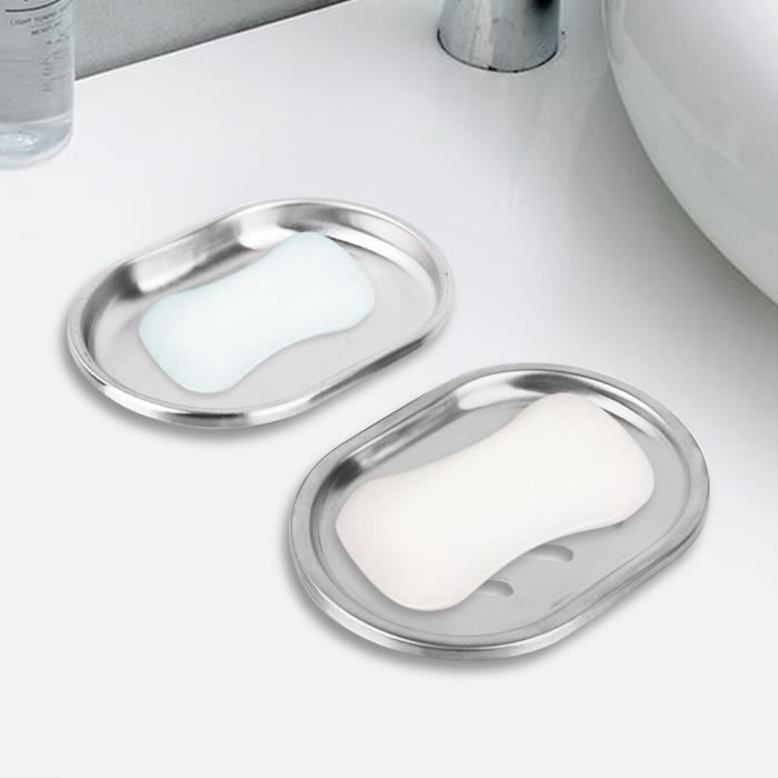 PORTE-SAVON DOUBLE COUCHE Évier Mural Éponges Pour Bain Cuisine EUR 13