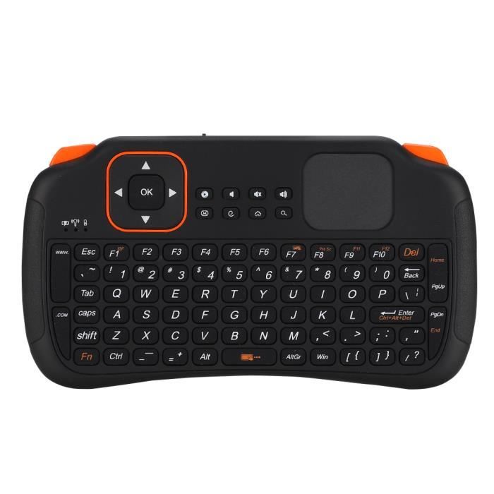 Clavier Mini 2.4G Avec Pavé Tactile USB - 83 Touches - Pour PC / Windows