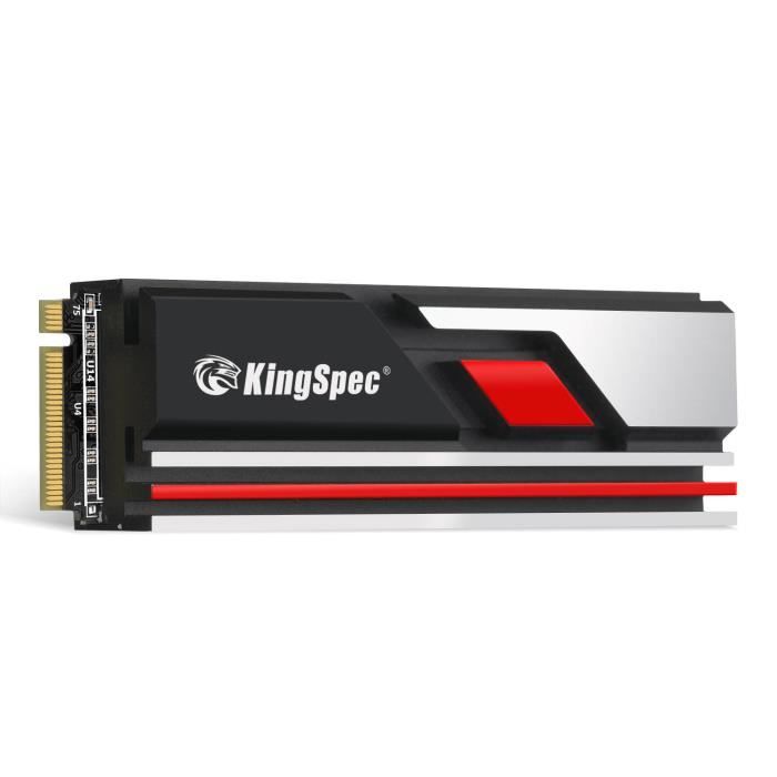 Disque SSD Interne - KINGSPEC - XG 7000 PRO Series - 512 Go - M.2 2280 NVME PCIe Gen4 x 4 Lane Compatible avec PS5