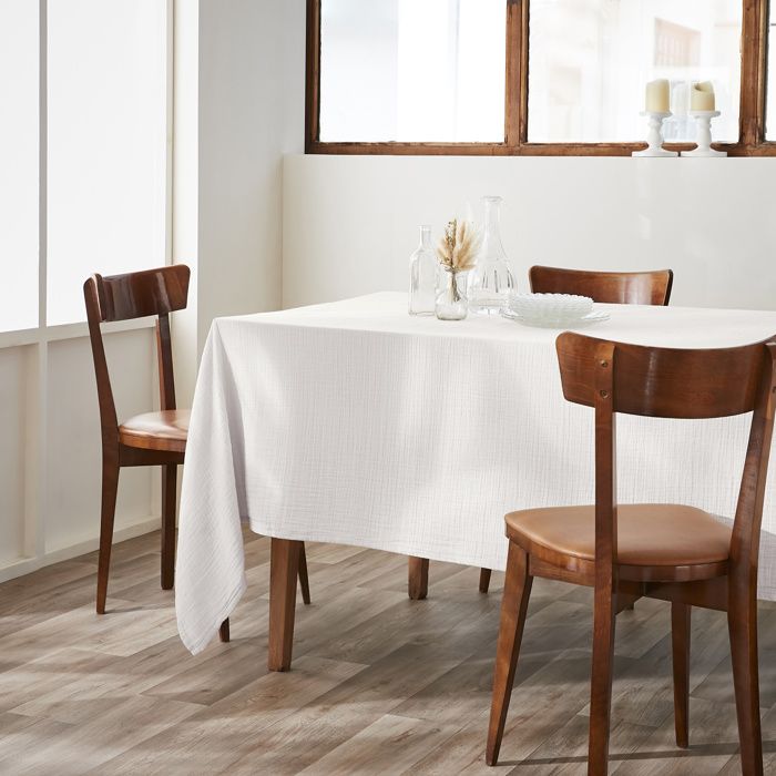 Nappe Rectangulaire Lavable En Polyester Idéal Pour Buffet