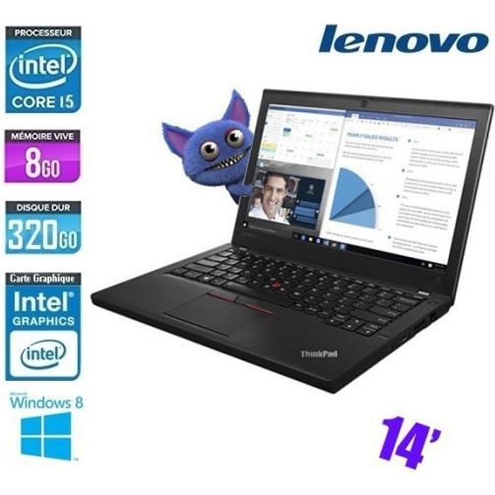 LENOVO THINKPAD T460 CORE I5 6 14 - vue 2