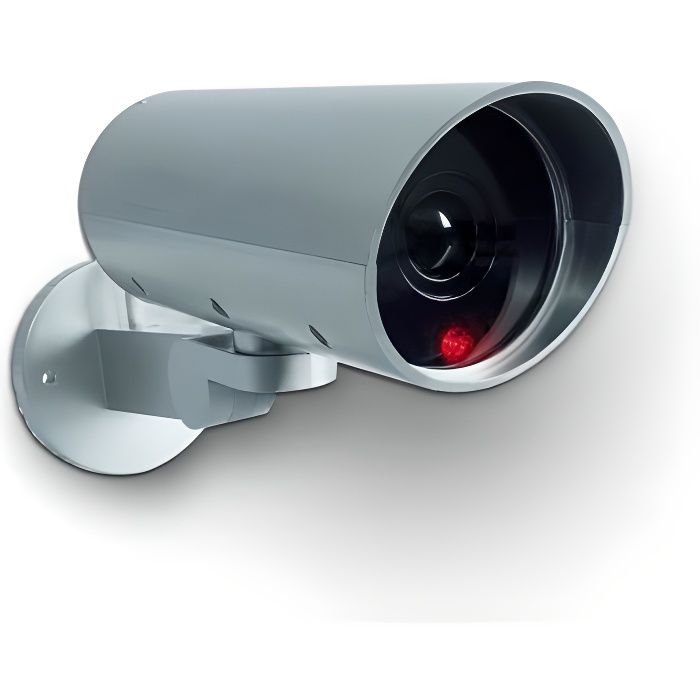 Faux r/éaliste cam/éra Factice de s/écurit/é CCTV LED Rouge Clignotante int/érieure ext/érieure Noir Kabalo 3 x R/éaliste Cam/éra Factice sans Fil