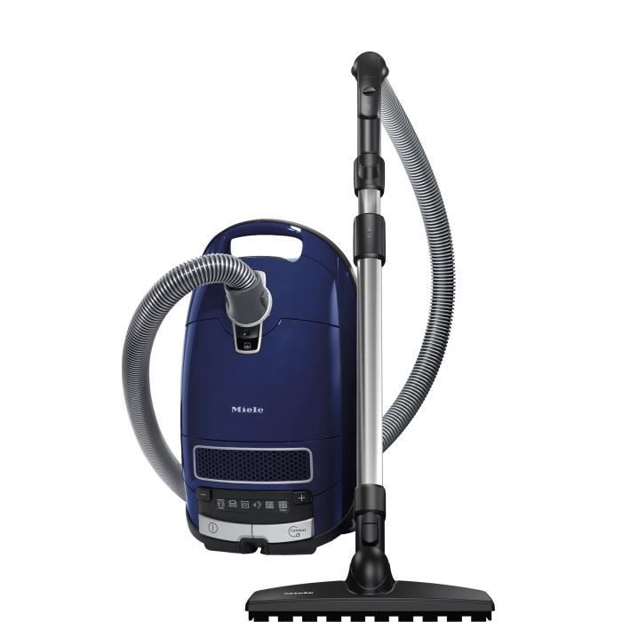 MIELE Complete C3 Parquet Bleu - Aspirateur Traineau Sac - Moteur puissant - Filtre AirClean+ - Brosse Parquet - 6 modes Nettoyage