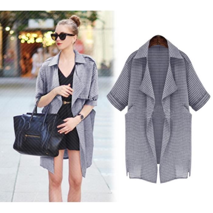 Manteau manche courte Clearance