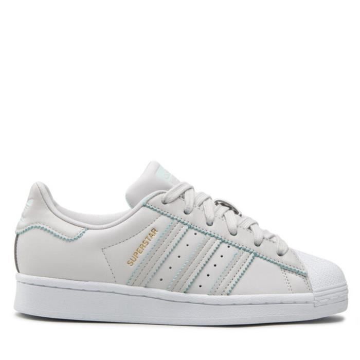 ADIDAS ORIGINALS Baskets Superstar - Blanc et bleu - Enfant garçon -  Cdiscount Chaussures