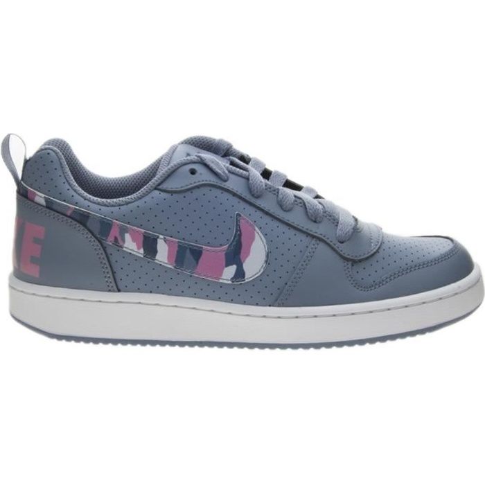 Baskets Nike Nike Court Borough Low Gs 839985 402 Bleu Cdiscount Chaussures