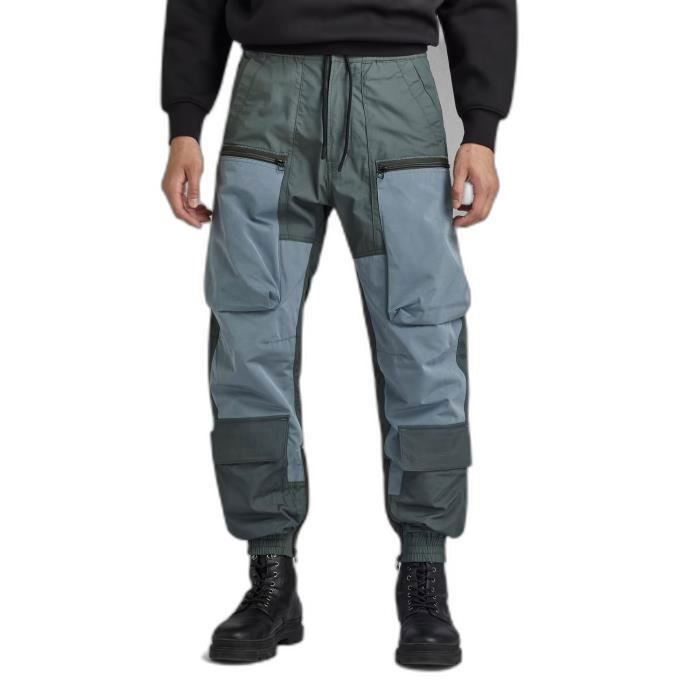 Pantalon cargo G Star 3D PM Cuffed Trainer Graphite Coupe Cargo Homme Graphite Cdiscount Pret a Porter