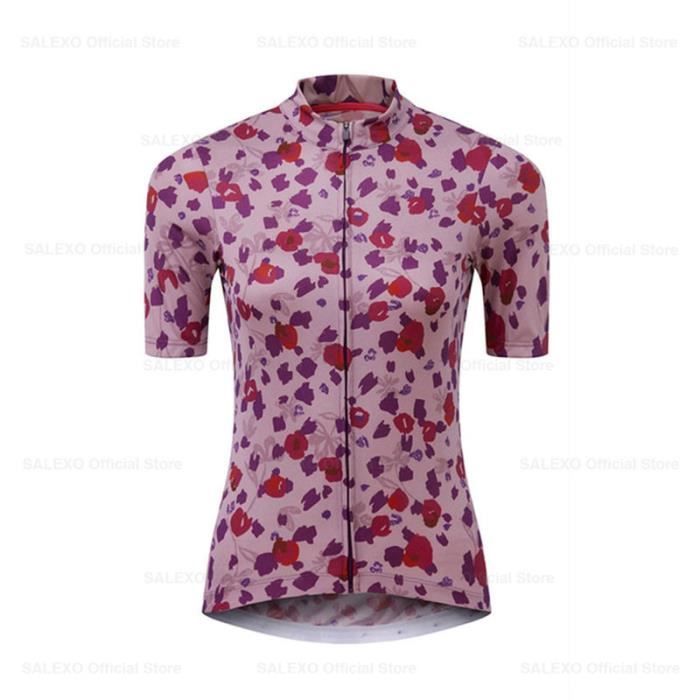Maillot De Cyclisme Femme Miloto – Haut Manches Courtes, Réfléchissant, Respirant, Avec Poches