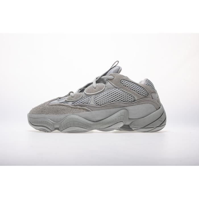 Homme Femme Baskets Yeezy 500 Salt Chaussures de Running Gris - Cdiscount  Chaussures