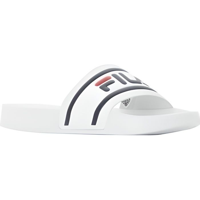 tongs homme fila morro bay slipper 2 blanc - synthétique - adulte